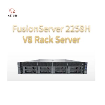 FusionServer 2258H V8 Rack Server flash depolama sistemi,xeon CPU sunucusu