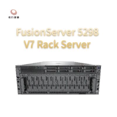 Dell FusionServer 5298 V7 Rack Serve 8 çekirdekli Intel işlemci, veri depolama sunucusu