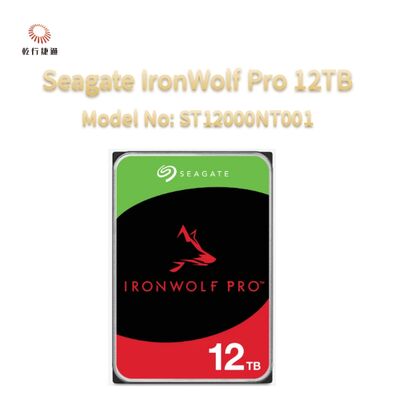 Seagate IronWolf Pro 12TB Model No: ST12000NT001