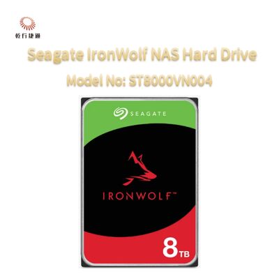 Seagate IronWolf® Ağ Bağlı Depolama (NAS) Sabit Disk Model Numarası: ST8000VN004