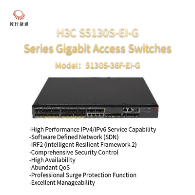 H3C S5130S-EI-G Serisi S5130S-36F-EI-G Geliştirilmiş Gigabit Erişim Anahtarları