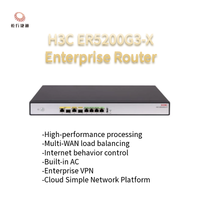 H3C ER5200G3-X Yeni Nesil Yüksek Performanslı Kurumsal Yönlendirici