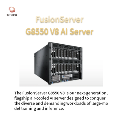 FusionServer G8550 V8 10U AI sunucusu 2 x 5. nesil AMD EPYCTM 9005 Serisi (Turin) işlemcileri