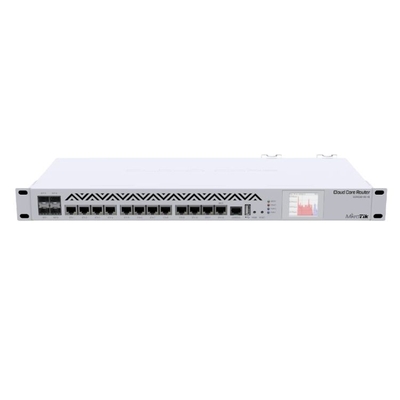 1U Rackmount Mikrotik Bulut Çekirdekli Yönlendirici 8GB RAM CCR1036 12G 4S EM