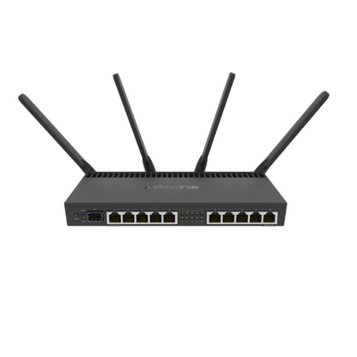 SFP+ 10Gbps MikroTik RB4011 Dört Çekirdekli 1.4Ghz CPU Mikrotik Yönlendirici Rb4011