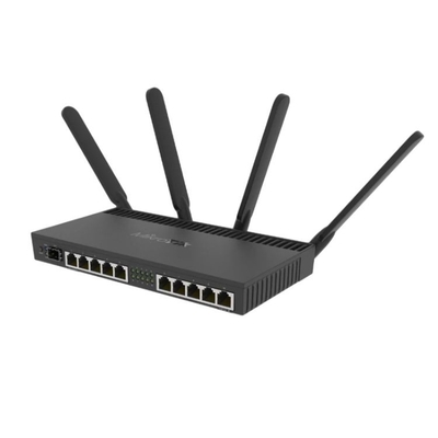 SFP+ 10Gbps MikroTik RB4011 Dört Çekirdekli 1.4Ghz CPU Mikrotik Yönlendirici Rb4011