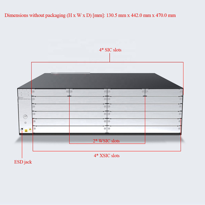 NetEngine AR6300 HUAWEI Kurumsal Ağ Yönlendiricisi 2*SRU Yuvası 4*SIC Yuvası