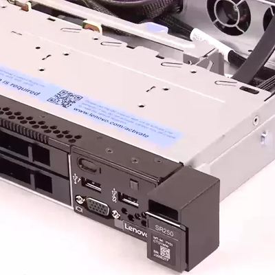 Think System SR250 V2 4SFF Raf Depolama Sunucusu Intel Xeon E-2378G İşlemci