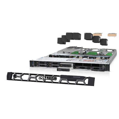 EMC R450 Dell Poweredge Sunucu 1u, 4 adede kadar NVMe PCIe SSD veya 4 x 3.5SAS / SATA / SSD