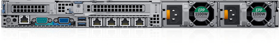 Dell Emc 1u Poweredge R640 Raf Tipi Sunucu İşlemci Başına 28 Çekirdek