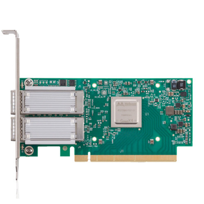 Bağlantı X-4 Lx EN Ethernet Adapter Kartı MCX4121A-ACAT GPU 2×25GbE SFP28 PCIe 3.0×8