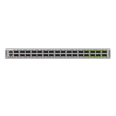 N9K-C9332D-GX2B cisco 10 gigabit Ethernet anahtarı 32p 400/100-Gbps QSFP-DD portları ve 2p 1/10 SFP+ portları ile