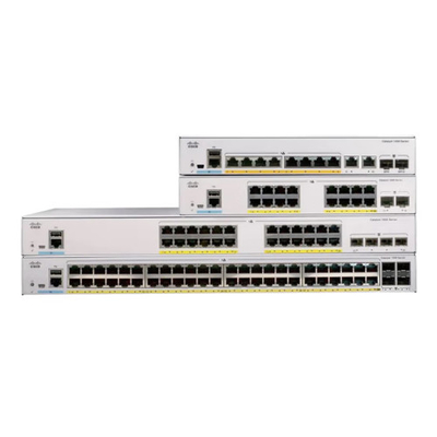 Ağ yönetimi anahtarı Cisco C1000-8P-E-2G-L 8-port gigabit 2x 1G SFP ve RJ-45 kombinasyon yukarı bağlantıları POE 67W