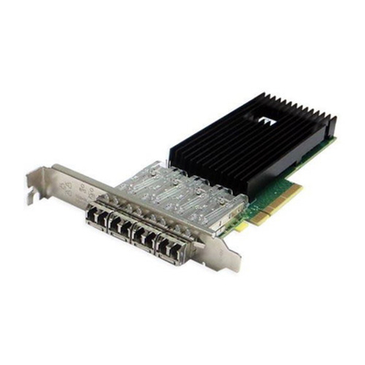 SILICOM PE310G4I71LB-XR Quad Port Fiber SFP+ 10 Gigabit Ethernet PCI Express Server Adaptörü Intel® FTXL710BM1 Temelli