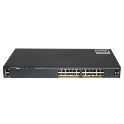 CISCO WS-C2960X-24PS-L 24 port gigabit Ethernet POE ağ anahtarı