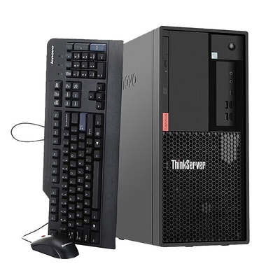 Lenovo TS90X ticari ofis bilgisayarı ERP finansal sistem sunucusu E-2324G/16G/ 256G+2*1T