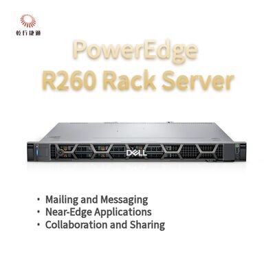 Dell PowerEdge R260 Rak depolama sunucusu, veri depolama sunucusu, özel depolama sunucusu