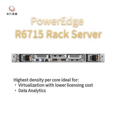 Dell PowerEdge R6715 Rack sunucusu, özel depolama sunucusu, iki yönlü sunucu