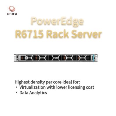 Dell PowerEdge R6715 Rack sunucusu, özel depolama sunucusu, iki yönlü sunucu