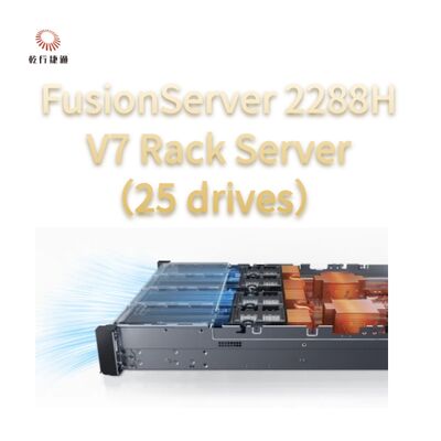 FusionServer 2288H V7 Rack Server ((25 sürücü) Güçlü Performans, Yüksek Güvenilirlik ve Güvenlik, Verimli Enerji Tasarrufu ve Akıllı İşlem ve Yönetim