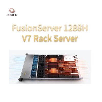 FusionServer 1288H V7 Rack Server 8 çekirdekli Intel işlemci, veri depolama sunucusu