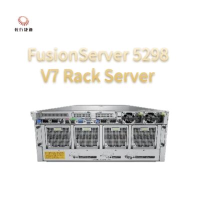 Dell FusionServer 5298 V7 Rack Serve 8 çekirdekli Intel işlemci, veri depolama sunucusu