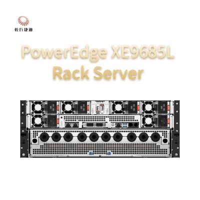 PowerEdge XE9685L Rack Server Yüksek performanslı AI çıkarım ve model ince ayarlama, flaş depolama sistemi, Xeon CPU sunucusu