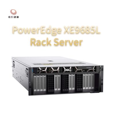 PowerEdge XE9685L Rack Sunucu Yüksek performanslı Yapay Zeka çıkarımı ve model ince ayarı 4U sıvı soğutmalı kasada Yapay Zeka mükemmelliği için Eşsiz performans