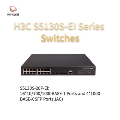 H3C S5130S-20P-EI Series Enhanced Gigabit Access Switches