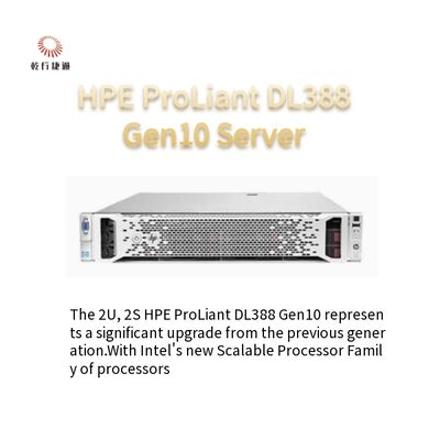 Geleceğe dayanıklı kurumsal BT sunucusu HPE DL388 Gen10 Rack Server