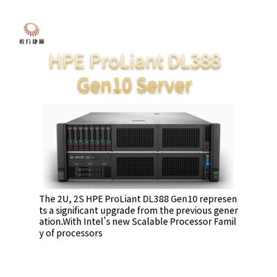 Geleceğe dayanıklı kurumsal BT sunucusu HPE DL388 Gen10 Rack Server