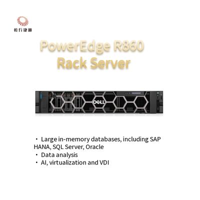 PowerEdge R860 Rack Sunucu Intel Xeon İşlemci 2u Sunucu Rack Tedarikçileri