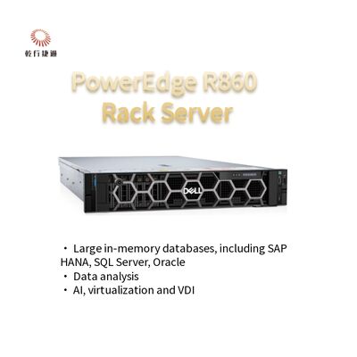 PowerEdge R860 Rack Sunucu Intel Xeon İşlemci 2u Sunucu Rack Tedarikçileri