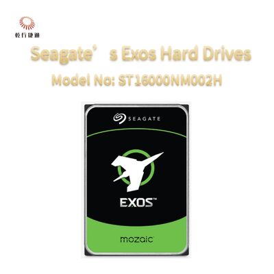 Seagate Exos Enterprise Sabit Diskleri EXOS 16TB Model Numarası: ST16000NM002H