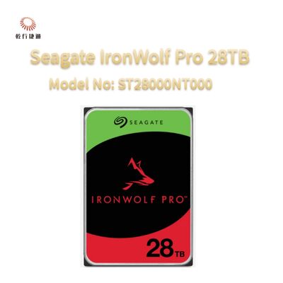Seagate IronWolf Pro 28TB Model No: ST28000NT000
