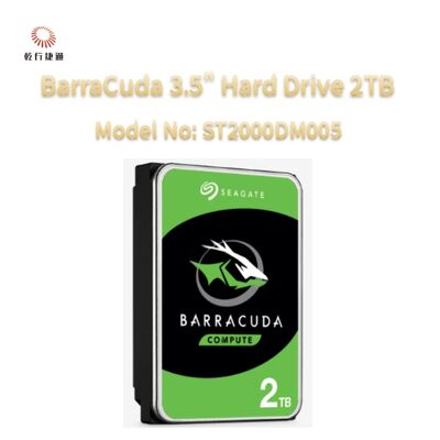 Seagate BarraCuda 3.5" Sabit Disk 2TB Model No: ST2000DM008
