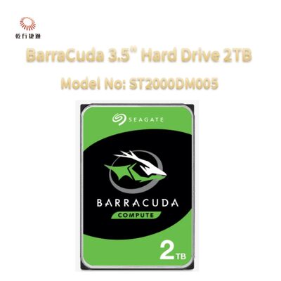 Seagate BarraCuda 3.5" Sabit Disk 2TB Model No: ST2000DM008
