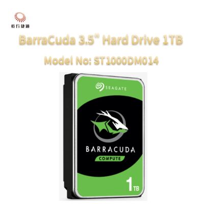 Seagate BarraCuda 3.5" Sabit Disk 1TB Model No: ST1000DM014