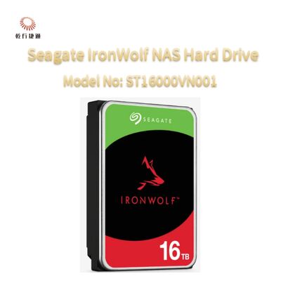 Seagate IronWolf® Ağ Bağlantılı Depolama (NAS) Sabit Diski Model No: ST16000VN001