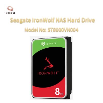 Seagate IronWolf® Ağ Bağlı Depolama (NAS) Sabit Disk Model Numarası: ST8000VN004
