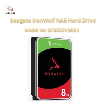Seagate IronWolf® Ağ Bağlı Depolama (NAS) Sabit Disk Model Numarası: ST8000VN004