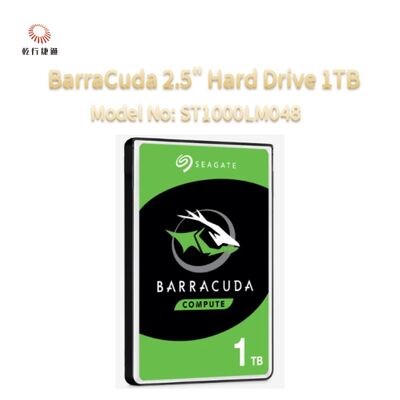 Seagate BarraCuda ST1000LM048 1TB 2.5" SATA 6Gb/s 5400RPM 128MB Dahili dizüstü bilgisayar sabit diski 7mm