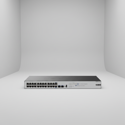 H3C Mini S1226FX 10G Uplink Değiştiricisi Enerji tasarruflu Yeşil Değiştiricisi