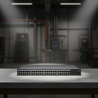 H3C S1248 Tam Gigabit Ethernet Anahtarı 48 10/100/1000Mbps Otomatik Anlaşmalı RJ45 Bağlantı Noktaları