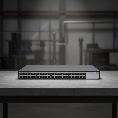 H3C S1248 Tam Gigabit Ethernet Anahtarı 48 10/100/1000Mbps Otomatik Anlaşmalı RJ45 Bağlantı Noktaları