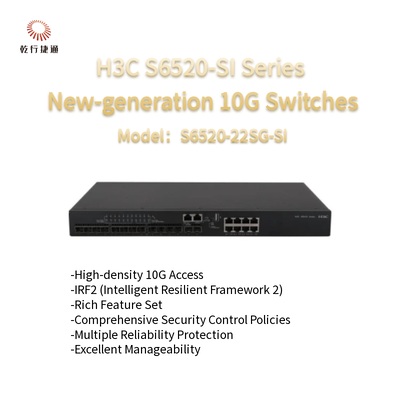 H3C S6520-SI Serisi S6520-22SG-SI Yeni Nesil 10G Anahtar