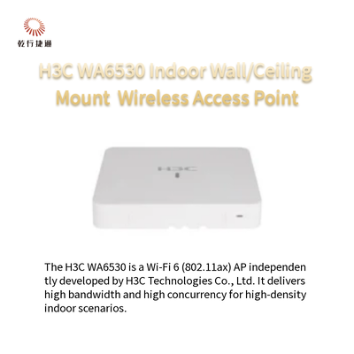 H3C WA6530 İç duvar/tavan montajlı kablosuz erişim noktası Wi-Fi 6 (802.11ax)