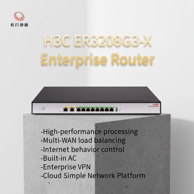 H3C ER3208G3-X Yeni Nesil Yüksek Performanslı Kurumsal Yönlendirici