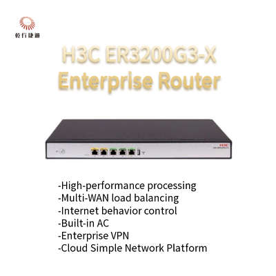 H3C ER3200G3-X Yeni Nesil Yüksek Performanslı Kurumsal Yönlendirici