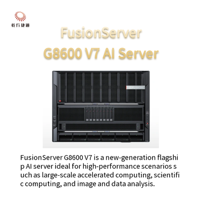 FusionServer G8600 V7 8U AI sunucusu 2 x 4/5th Gen Intel Xeon ölçeklenebilir işlemciler